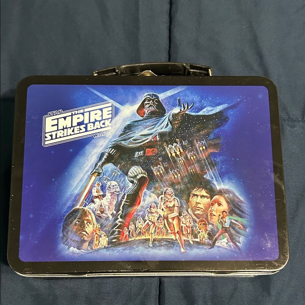 Star Wars Empire Strikes Back Lunchbox - Blue and Black